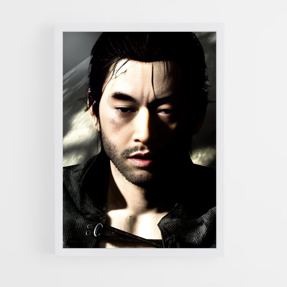 Poster L'Héritier de Tsushima – affiche Ghost of tsushima (vue 3)